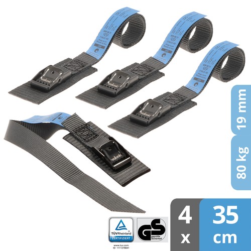 Valonic ant spanngurte 35cm - 4x,