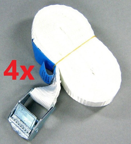 Spanngurt weiß 5 - weiß, 4,5